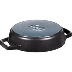 STAUB Сковорода чугунная 20 см с двумя ручками, черная 40511-659-0