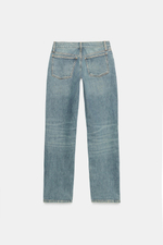 ДЖИНСЫ TRF SLIM С НИЗКОЙ ПОСАДКОЙ — ZARA