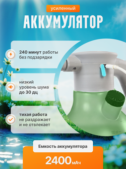 Опрыскиватель садовый аккумуляторный с отверстием, 3 литра