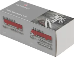 Мультитул Victorinox SwissTool Spirit X Plus 105 мм 35 функций с кожаным чехлом (3.0235.L)
