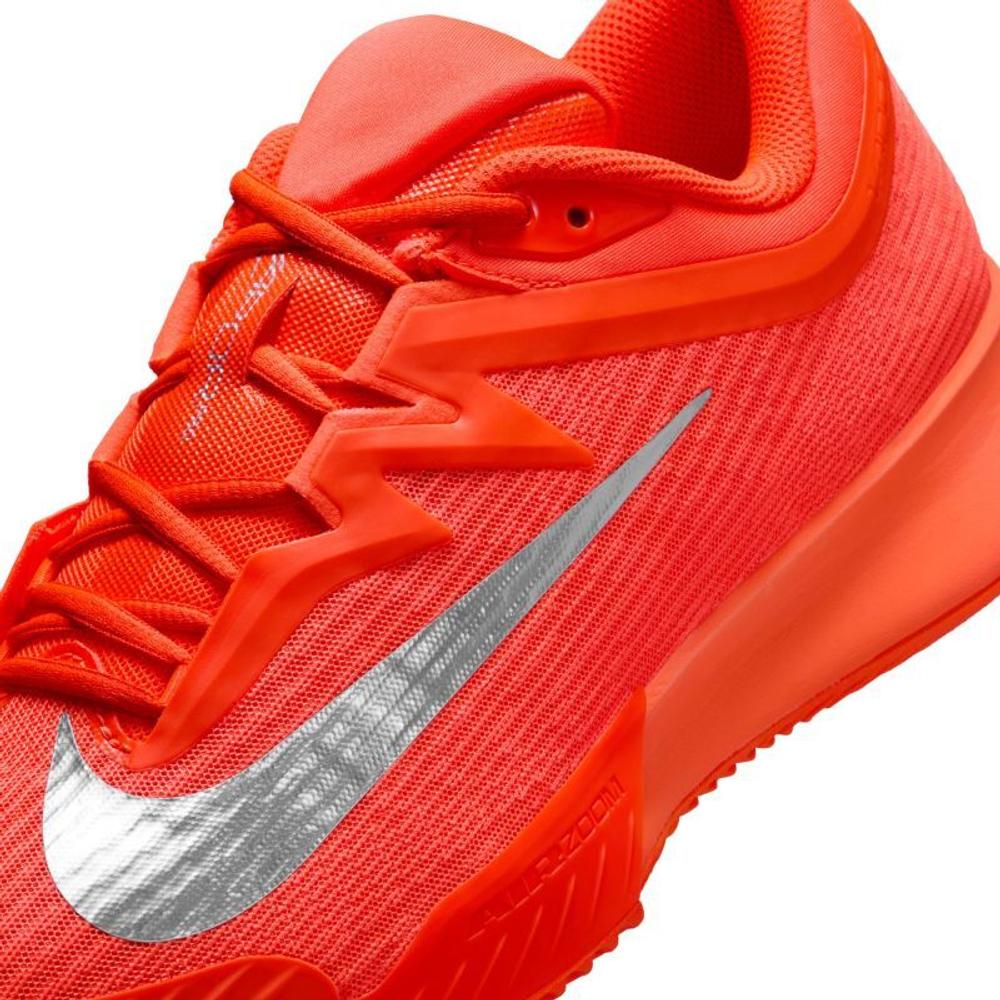 Мужские кроссовки теннисные Nike Zoom Vapor Pro 3 Clay Premium - hyper crimson/metallic silver