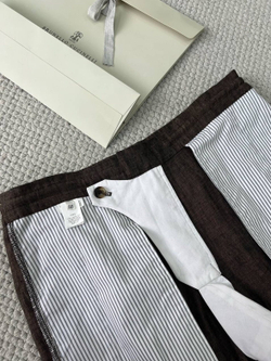Льняной костюм Brunello Cucinelli
