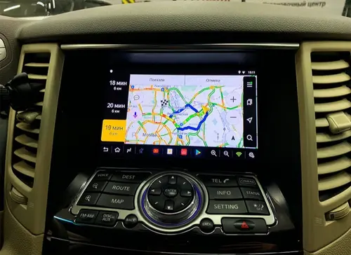 Мультимедиа блок с навигацией для Infiniti QX70, FX30d, FX37, FX50 2010-2016 - RDL-NIS-08IT на Android 12, Быстрая, Carplay, 4G SIM-слот