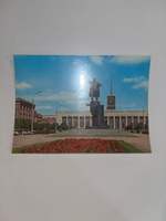 Открытка "Ленинград/Памятник В.И. Ленину у Финляндского вокзала"