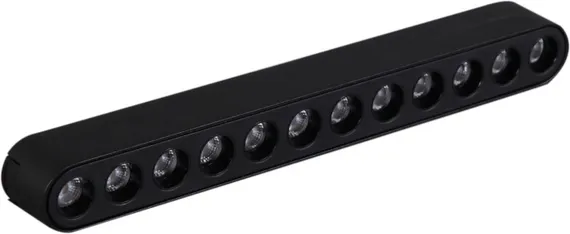 Трековый светильник 13002-9.3-001UR magnetic LED12W BK Reluce