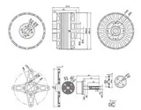 T-Motor AT7215 30CC KV270