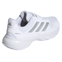 Женские Кроссовки теннисные Adidas CourtJam Control 3 W - cloud white/silver metallic/frozen purple