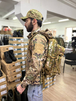 Куртка тактическая softshell мультикам