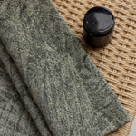 Шерстяная портьерная ткань «Olive Tweed» — натуральная шерсть с мелким твидовым переплетением для штор от пола до потолка