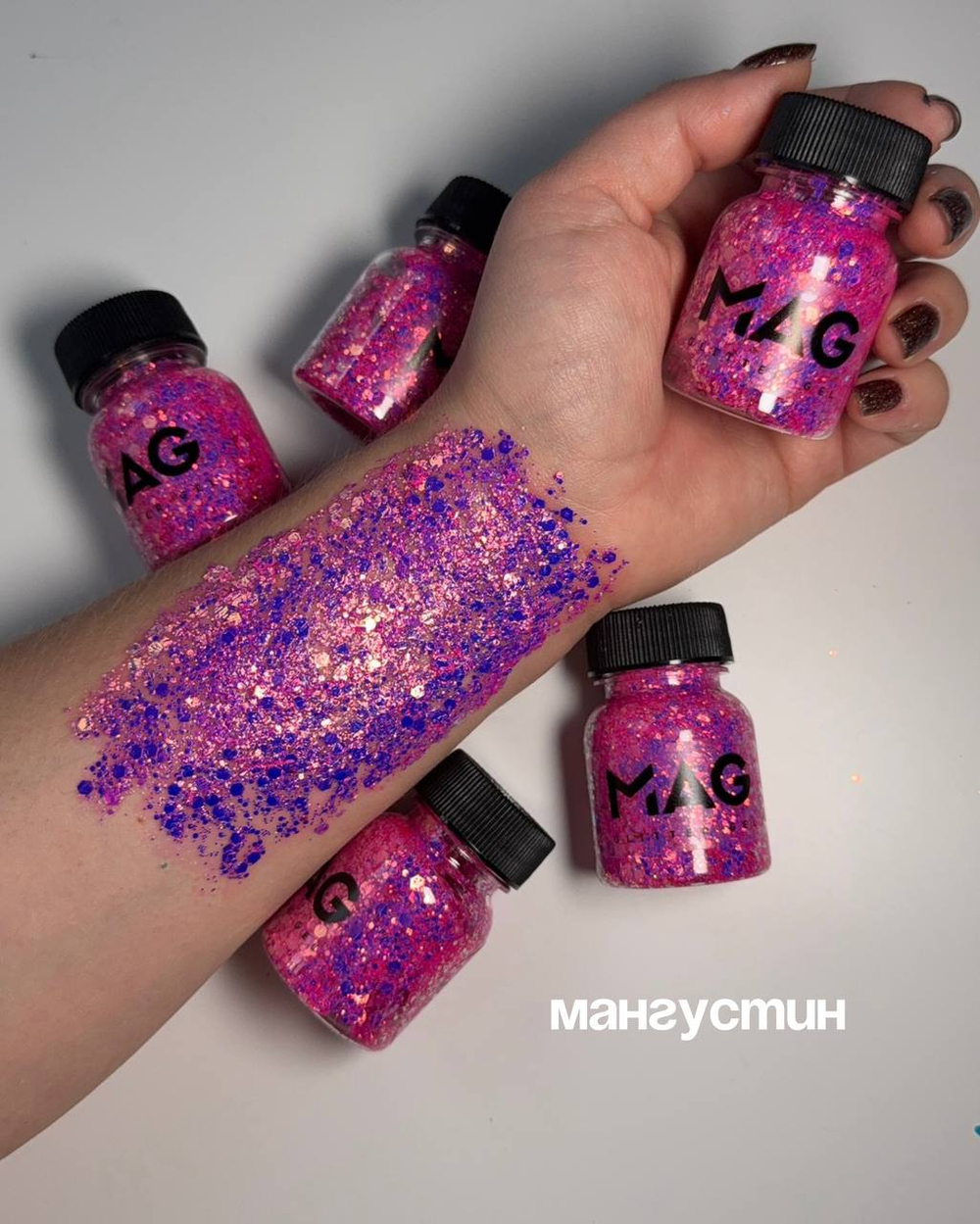 Гель-блестки MAG Мангустин 38 гр