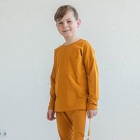 Лонгслив базовый "Кэмел" подростковый