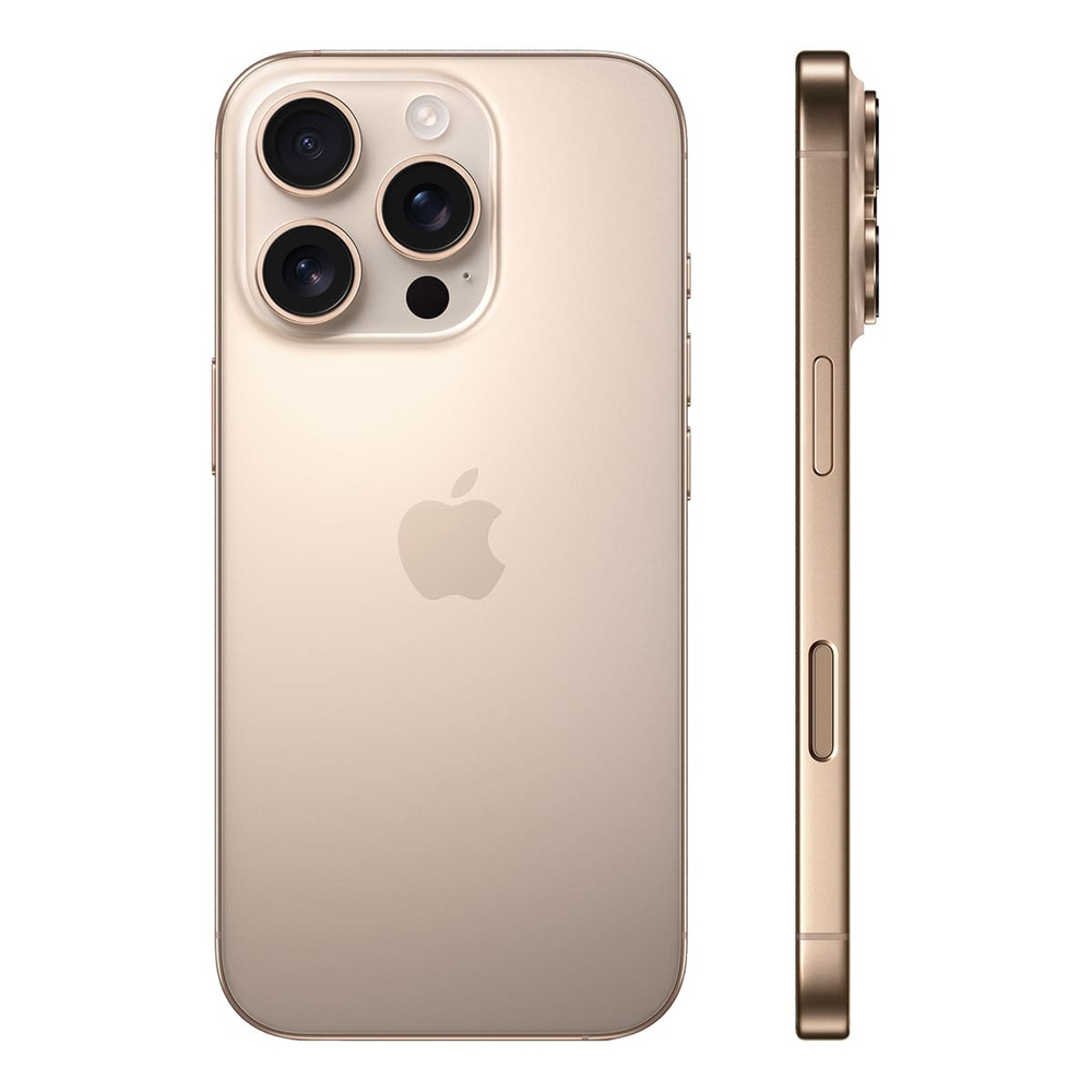 iPhone 16 Pro 256Gb eSIM+SIM Desert Titanium, пустынный титан
