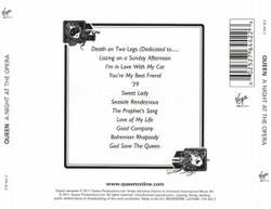 Queen — A Night At The Opera (CD)