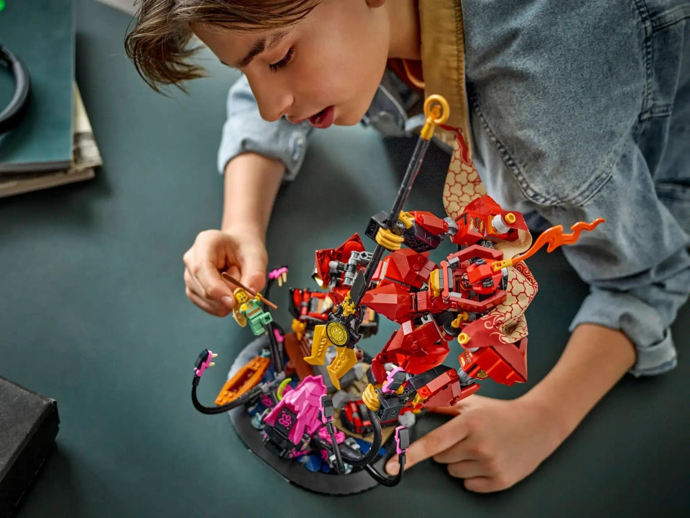 Конструктор LEGO Ninjago 71846 Боевой робот Рыцарь огня