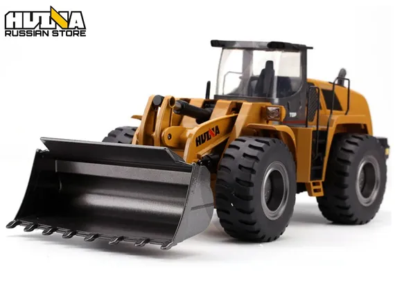 Радиоуправляемый погрузчик бульдозер HUI NA TOYS масштаб 1:14 2.4G - HN1583