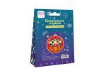 Алмазная (кристальная) мозаика Фрея, подвеска Дарума, 8х8 см