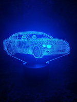 3D Светильник "Автомобиль - Бэнтли (Bentley)"