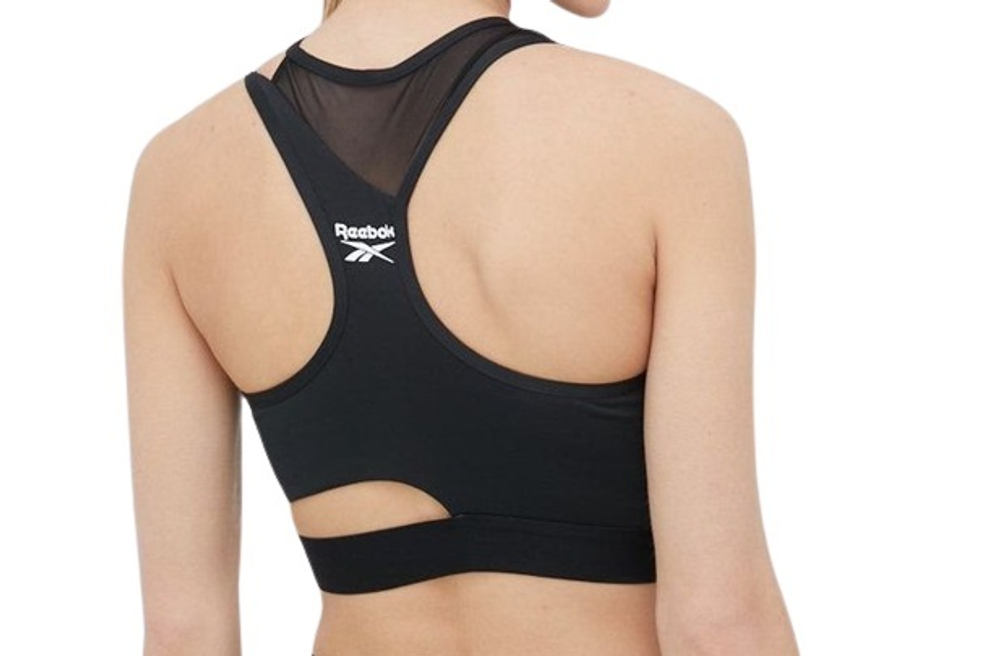 ТОП теннисный Reebok Womens Crop Top Alura - black