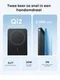 Ультратонкий внешний аккумулятор Anker Nano MagGo (A1665) 5000 мАч, 20W, MagSafe, Qi2, черный