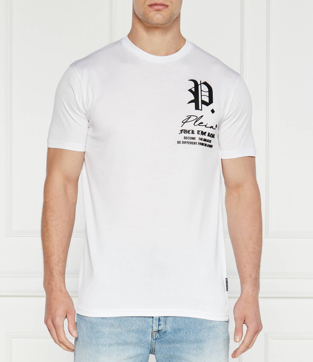 Футболка Philipp Plein - белый(MTK7663 PJY002N)