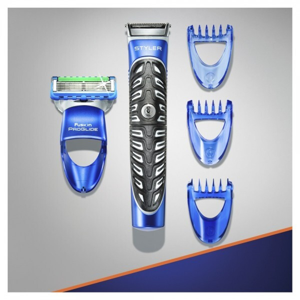 Мужская универсальная бритва-стайлер для бороды Gillette Styler 3 в 1