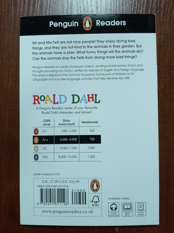 Penguin Readers Level 2: Roald Dahl The Twits (ELT Graded Reader)