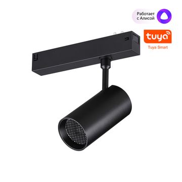 Трековый св-к диммир. со сменой цв.температуры, пульт ДУ/Tuya Smart Life 18W 3000-6000K 359959 черный Port Vector Novotech
