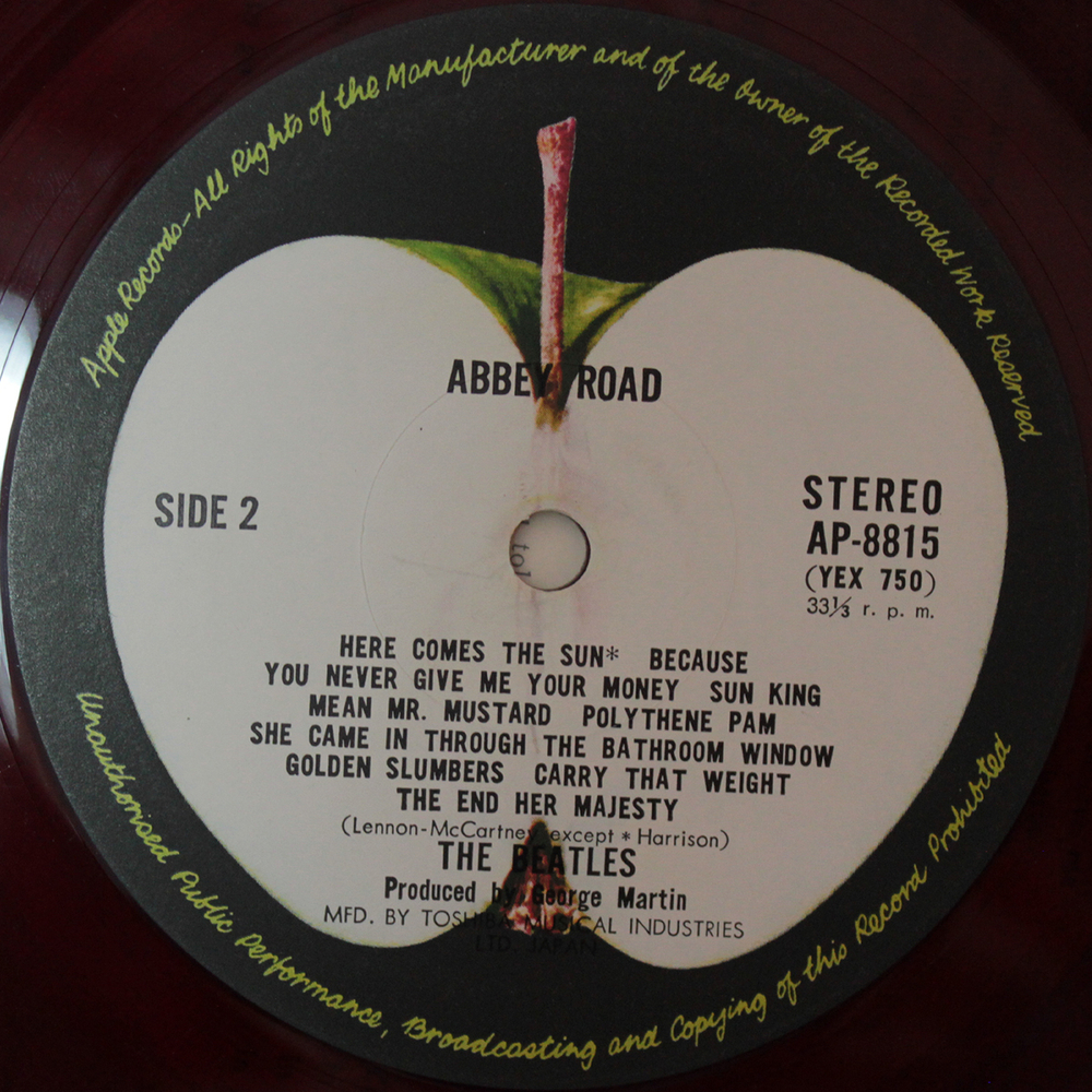 The Beatles / Abbey Road (Coloured Vinyl)(LP)