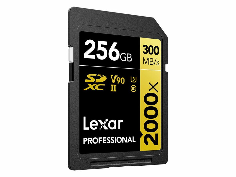Карта памяти Lexar Professional SDXC 256GB 2000x 300MB/s V90 UHS-II