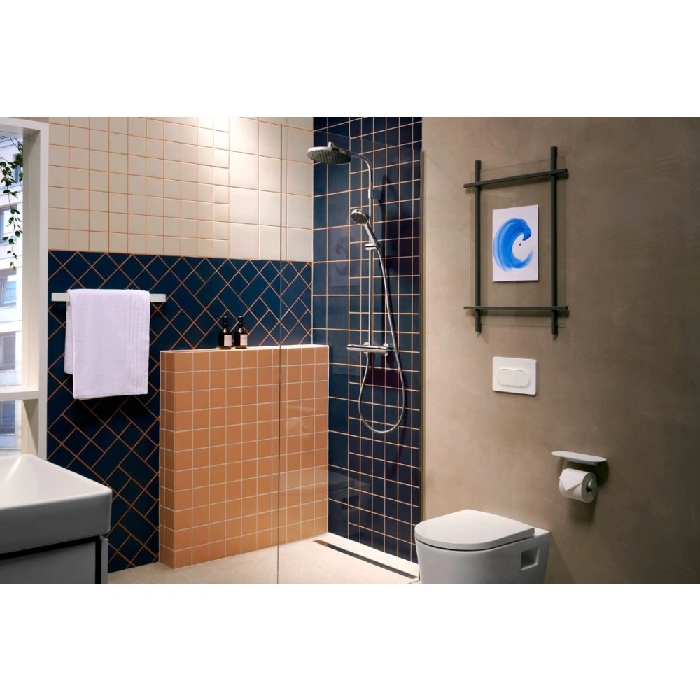 Душевая система с термостатом Hansgrohe Activera S Showerpipe 240 28078000 хром
