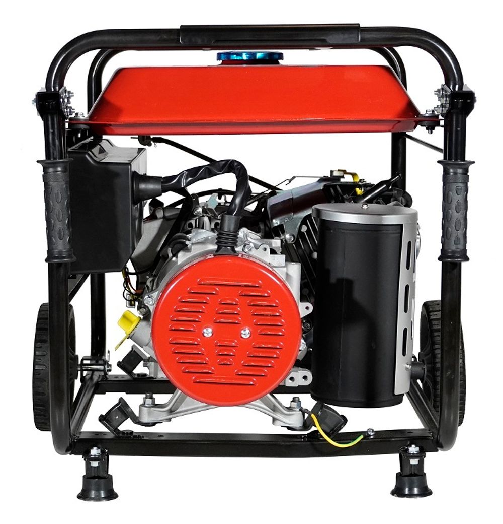 Генератор бензиновый Loncin LC8000-JS - [6 кВт / 220V] однофазный