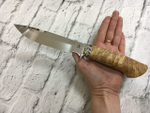Нож Щука, сталь Х12мф, рукоять карельская береза