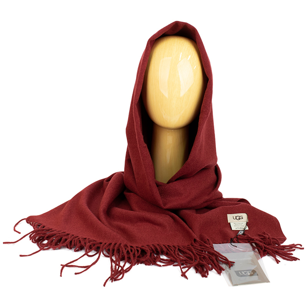Ugg Scarf Maroon
