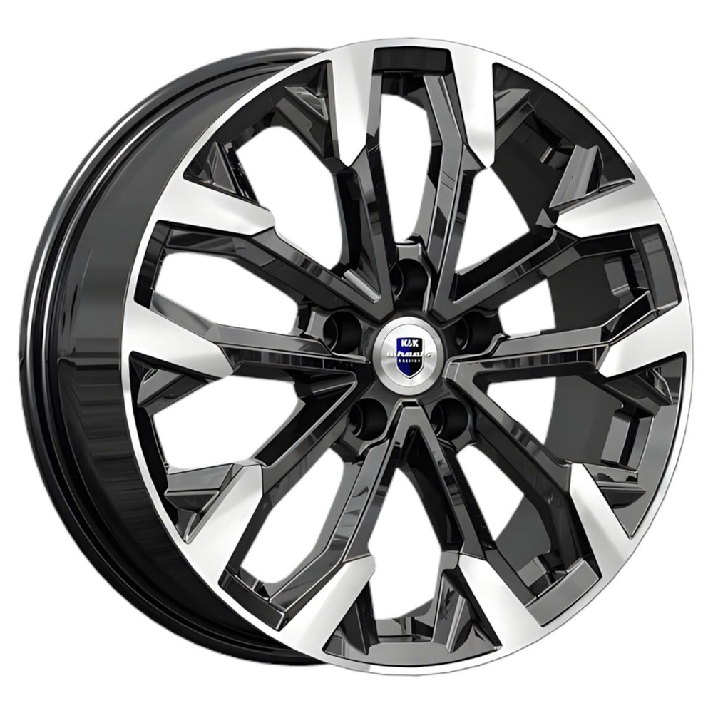 Диск Литой КиК Морейн (КС1046) 6.5 x R17 5x114.3 D67.1 ET45 Алмаз черный