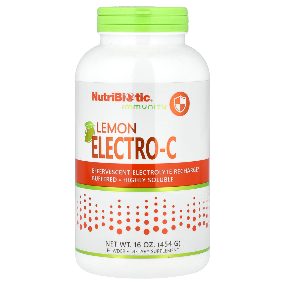 NutriBiotic, Immunity, порошок с лимонной кислотой, 454 г (16 унций)