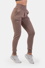 Брюки HIGH-WAIST LOOSE FIT SWEATPANTS "FEELING GOOD" 409 Коричневые