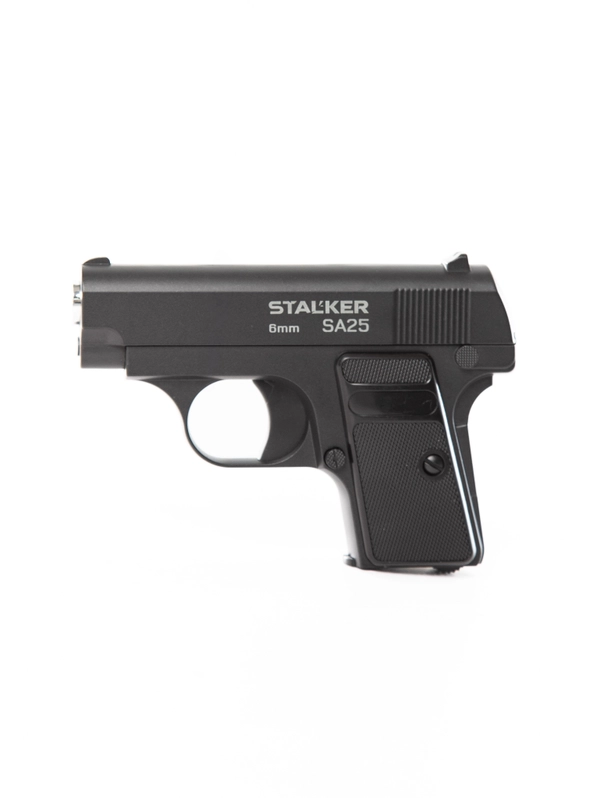 Пистолет пневм. Stalker SA25 Spring (аналог Colt 25), к.6мм, мет.корпус,маг.7шар,черн