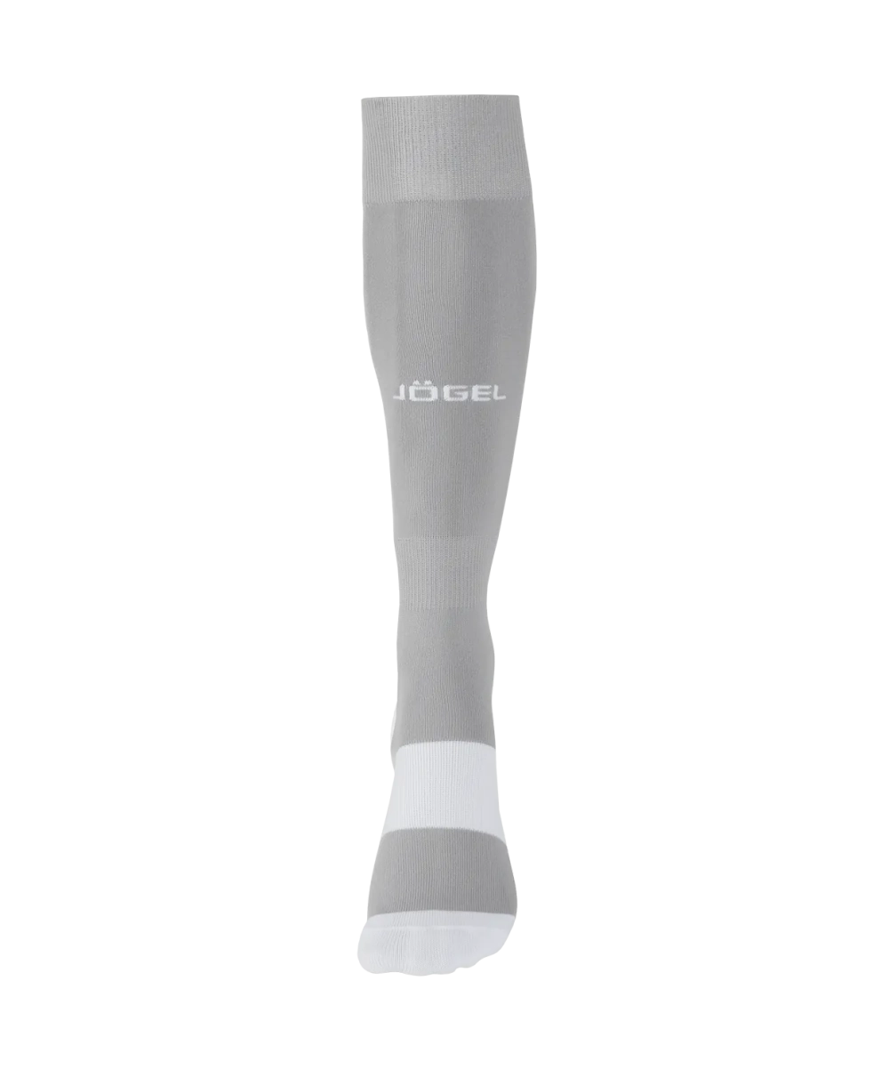 Гетры футбольные JÖGEL CAMP BASIC SOCKS, серый/белый