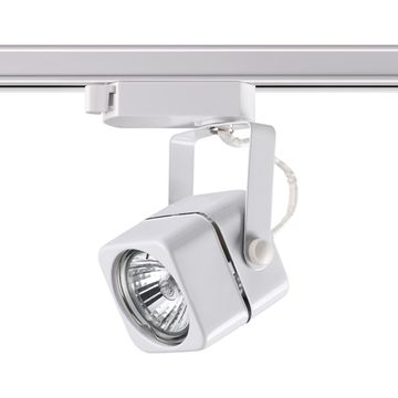 Трековый однофазный светильник 370430 белый Pipe Novotech