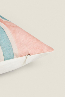 ZARA HOME ЧЕХОЛ ДЛЯ ДЕКОРАТИВНОЙ ПОДУШКИ С ПРИНТОМ, РАЗНОЦВЕТНЫЙ