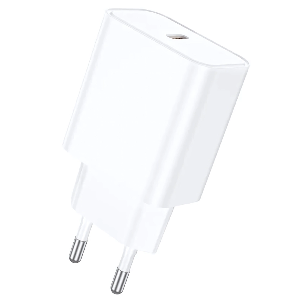 Сетевое зарядное устройство USB-C BOROFONE BA71A PD 20W (белый)