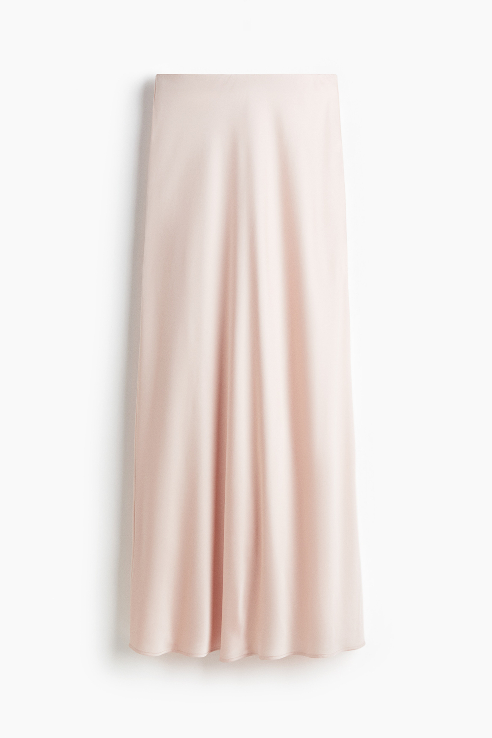 Атласная нижняя юбка — длина макси - H&M
