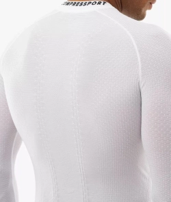 Компрессионная одежда Compressport 3D Thermo Ultralight Long Sleeve - white