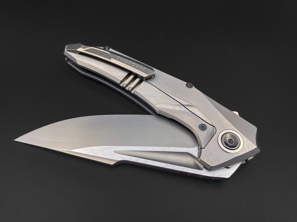 Складной нож Guerrero M390 CrystalTi carbon