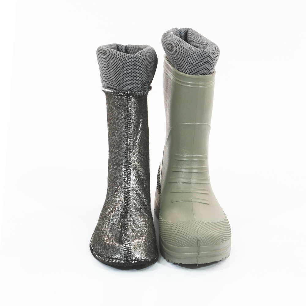 Сапоги EVA Shoes КАБЛАН ЛАЙТ 17М22(-20 ) зимние (олива, ЭВА)+чулок