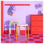 Табурет IKEA DOMSTEN, Оранжевый