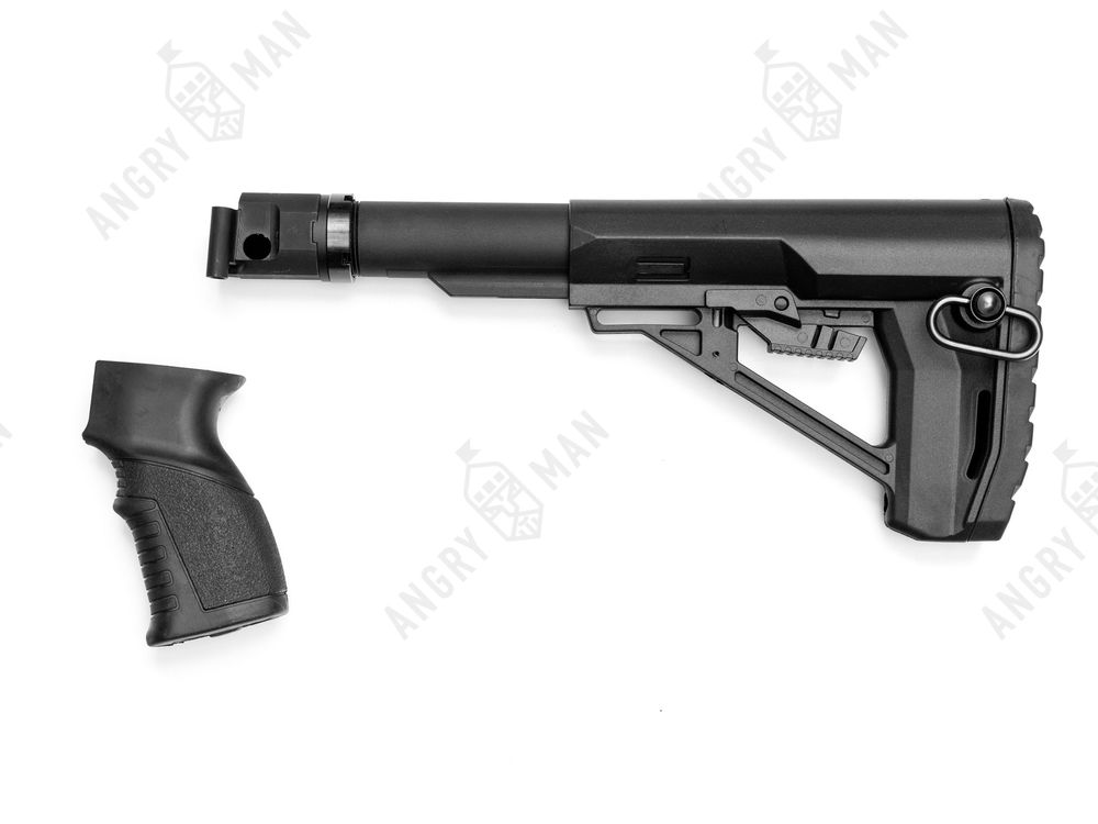 Комплект приклада на АКС-74У/АКСУ на базе приклада Норд, К.Арма / K.Arma