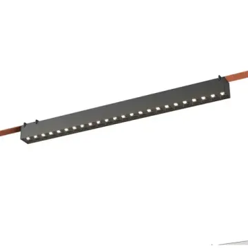 Трековый светодиодный светильник 24W 4000К ST455.446.24 чёрный Band ST-Luce
