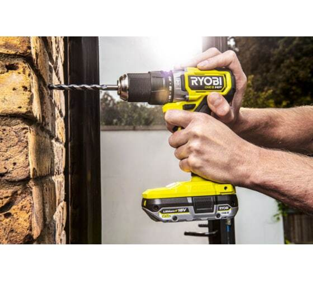 Дрель-шуруповерт ударная бесщеточная Ryobi ONE+ RPD18C-242S 5133004983