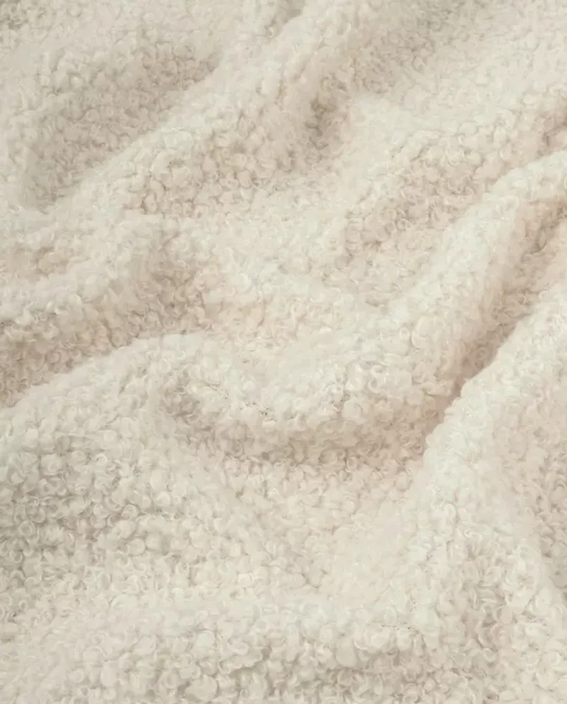 Мех Мерлушка, 330 г/м2, ш. 150 см, сливочный